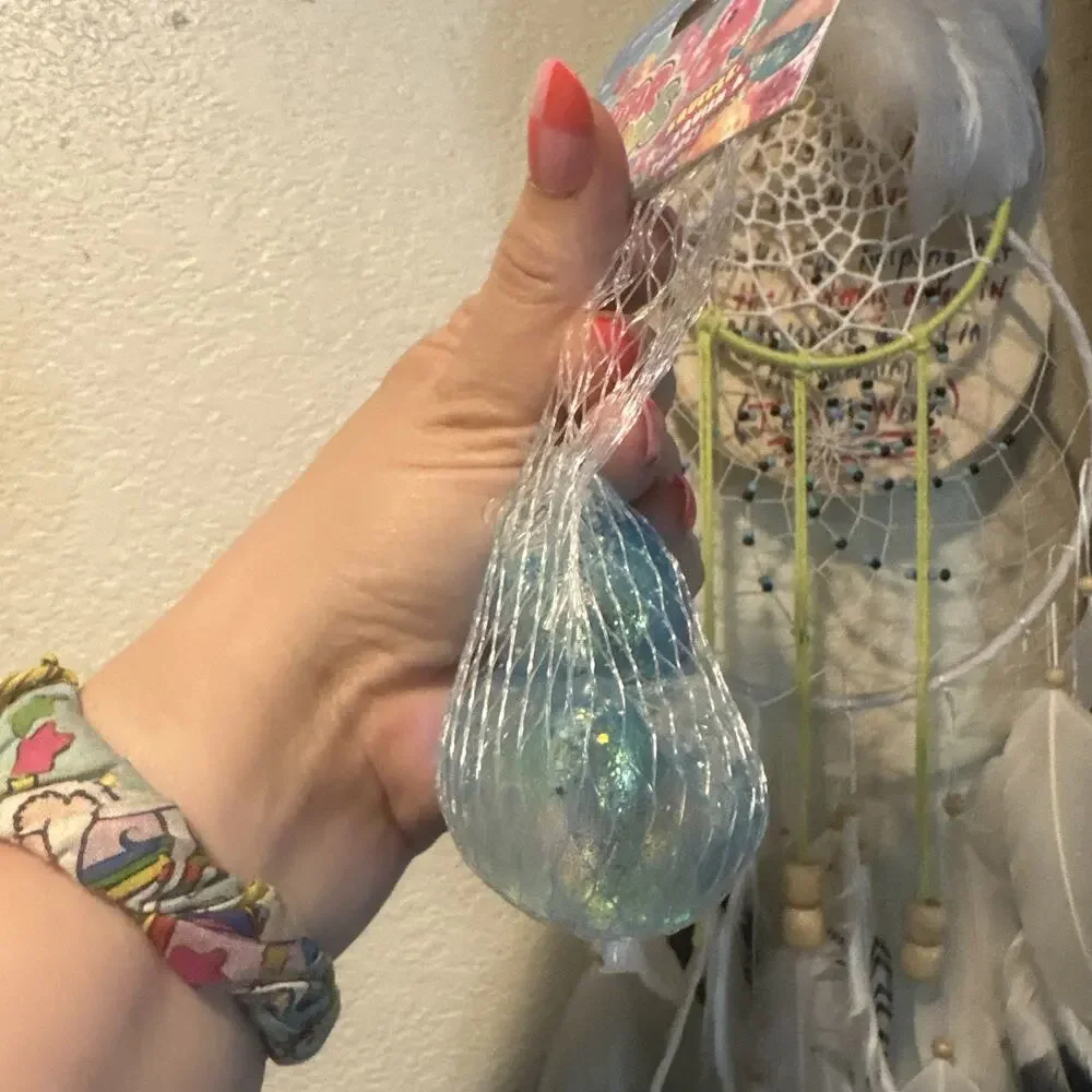 Orb Sugar Swaps Glitter Duck Viral Squishy Blue Glitter Duck